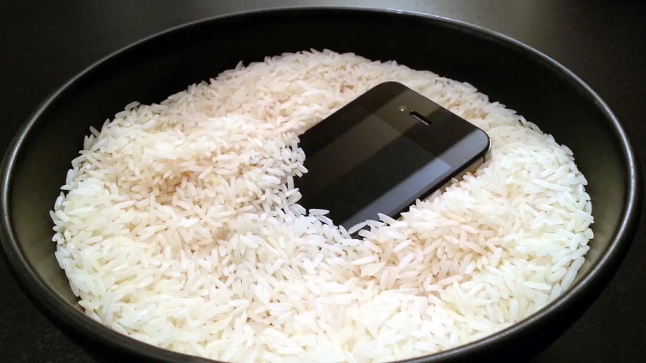 Existen remedios caseros como el uso de arroz para revivir un celular mojado.