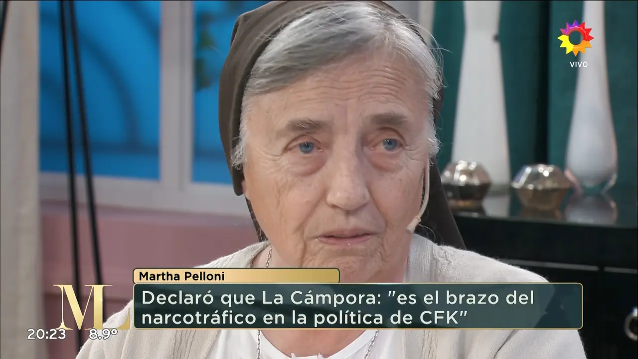 Martha Pelloni aclaró sus dichos sobre La Cámpora