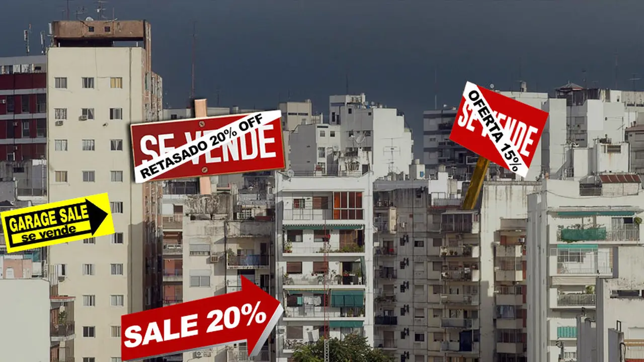 Los departamentos empiezan a bajar de precio.