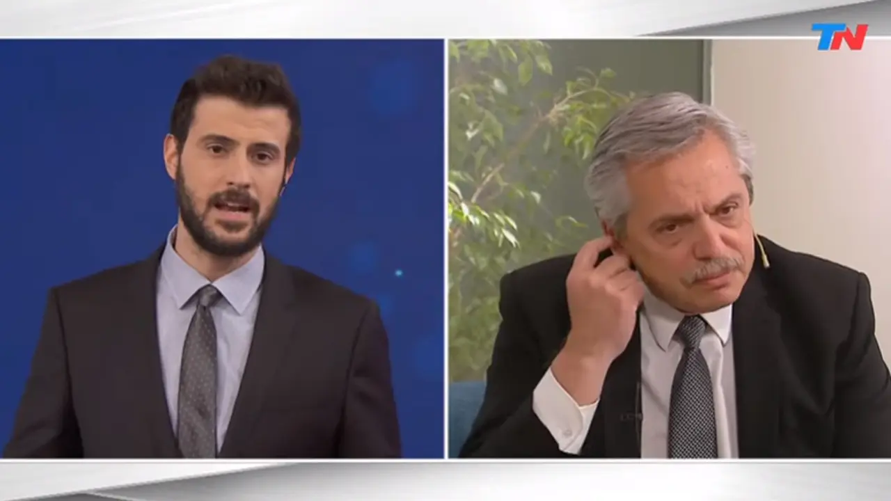 Video: así se enojó Alberto F. con Diego Leuco al hablar de la inflación y Venezuela
