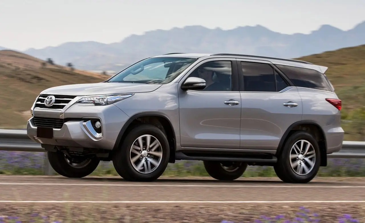 Toyota SW4: el SUV de gran porte también se produce en Zárate para otros países.