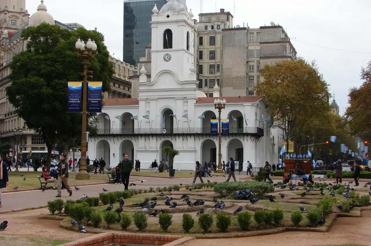 Así luce hoy el Cabildo de Buenos Aires