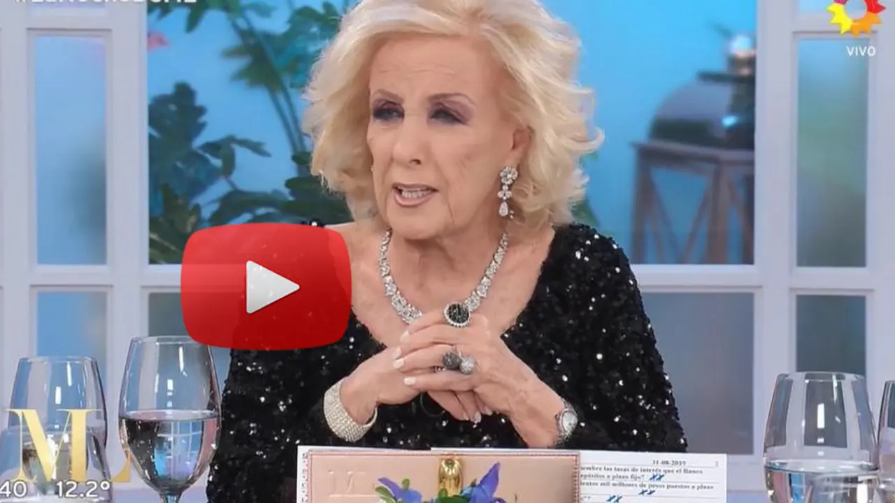 Mirtha Legrand, lapidaria:  "Macri se ha transformado en un fracasado"
