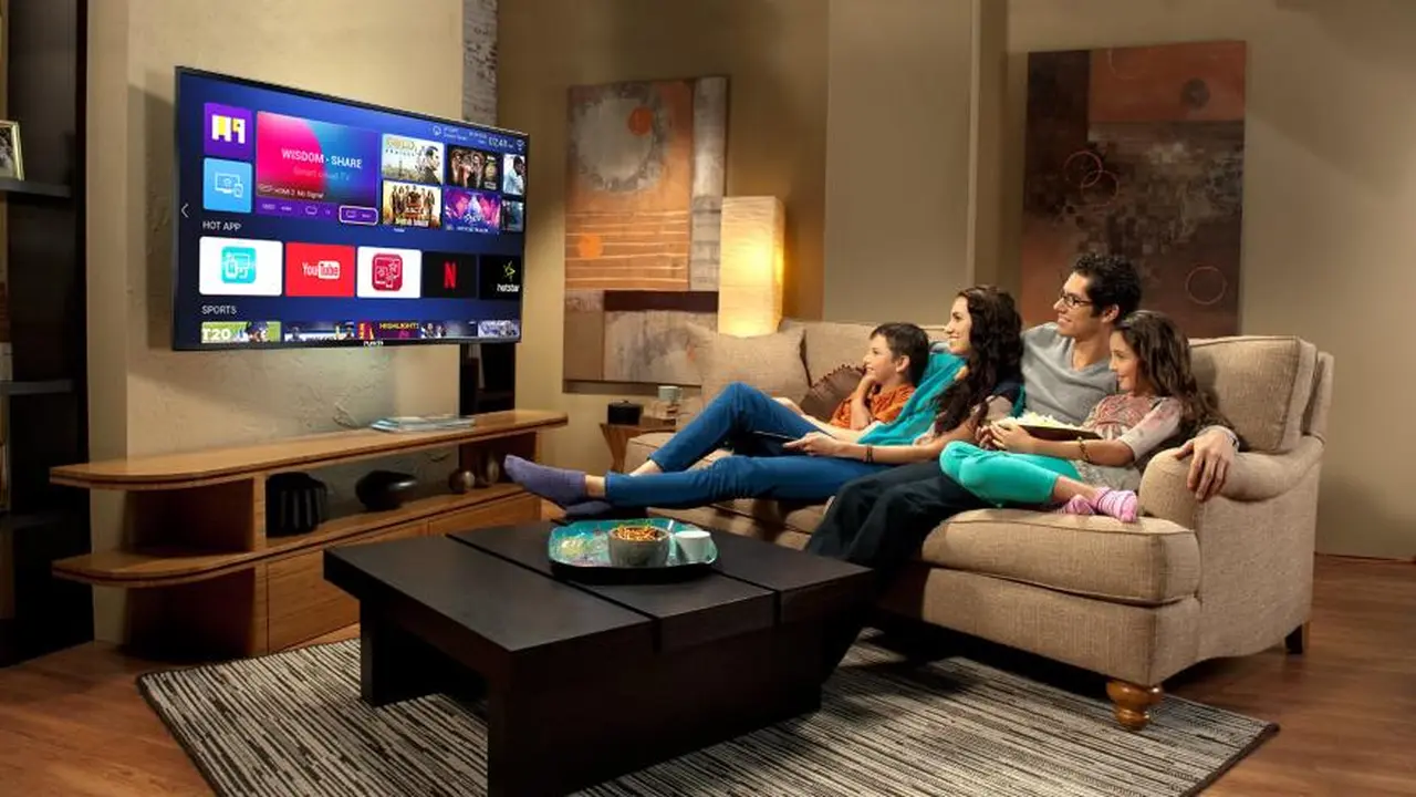 La configuración del Smart TV dependerá del ambiente y la iluminación donde se encuentre.