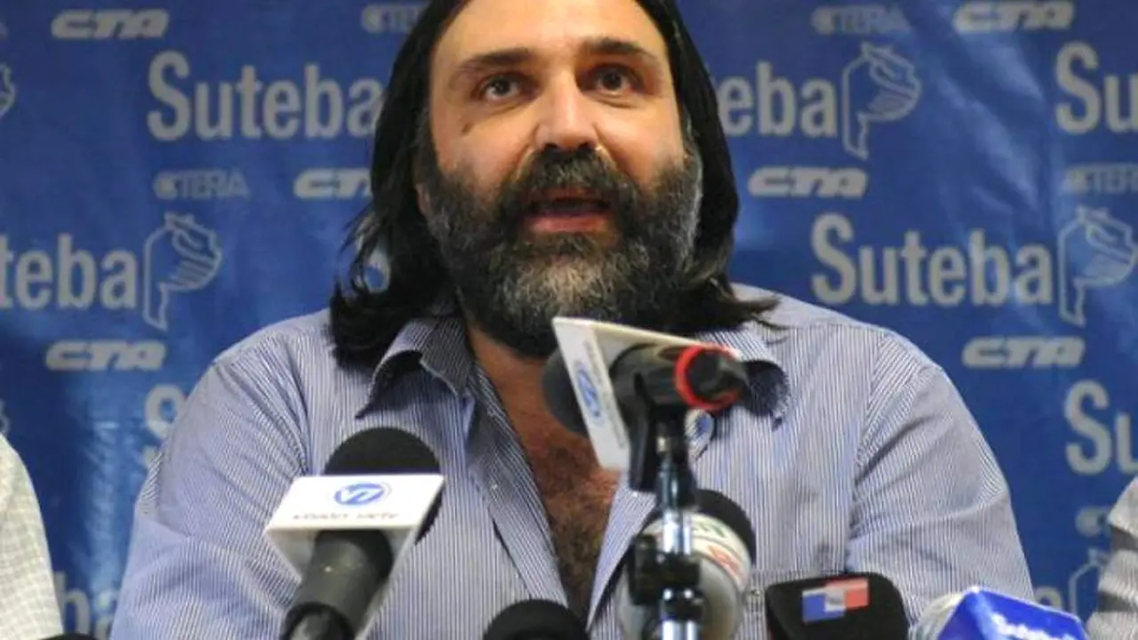 Para Baradel, los dichos de Acuña reflejan 