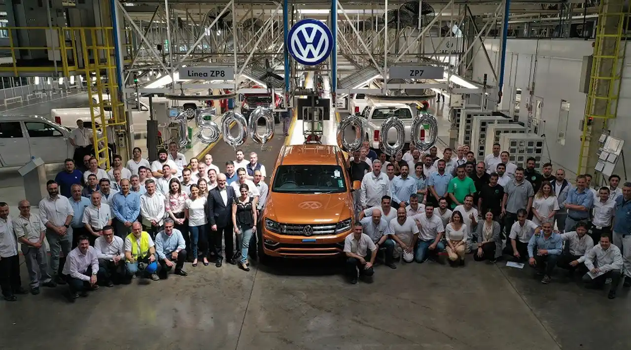 La Amarok se produce en la planta de la provincia de Buenos Aires