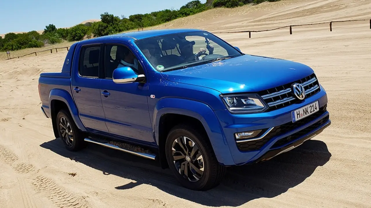 Volkswagen Amarok, una de las pick ups más vendidas, para aprovechar la brecha.