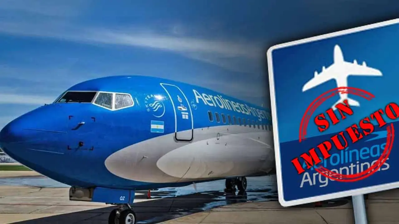 Polémica por ley que favorece a Aerolíneas: empresa que venda pasajes en pesos y no demande dólares zafa del recargo del 30%