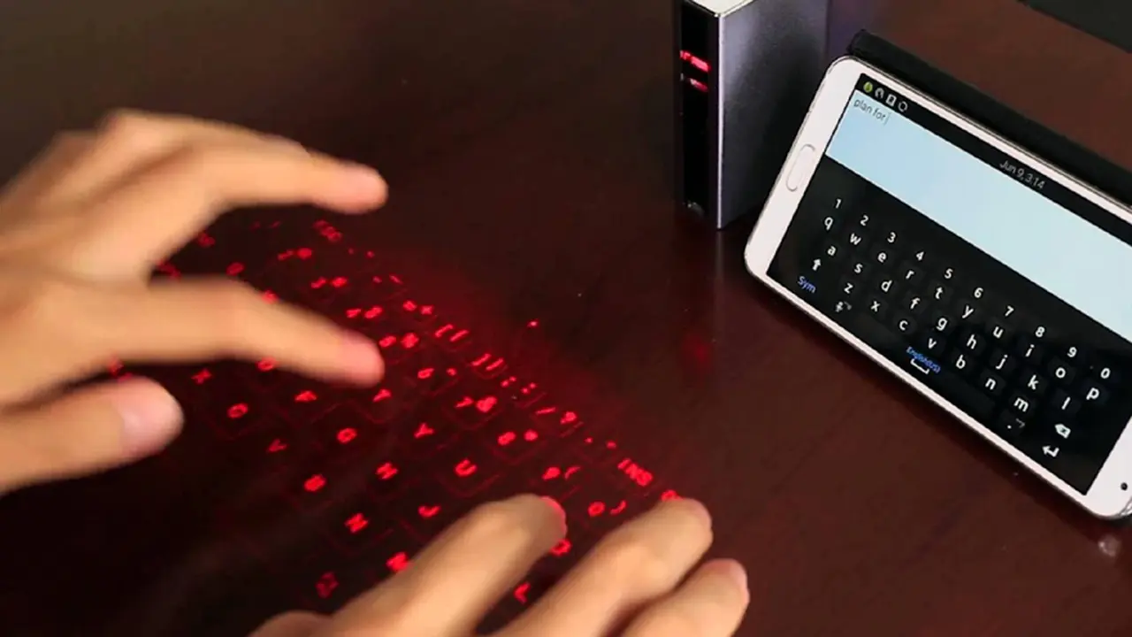 Teclados invisibles y otros inventos futuristas que llegarán en 2020