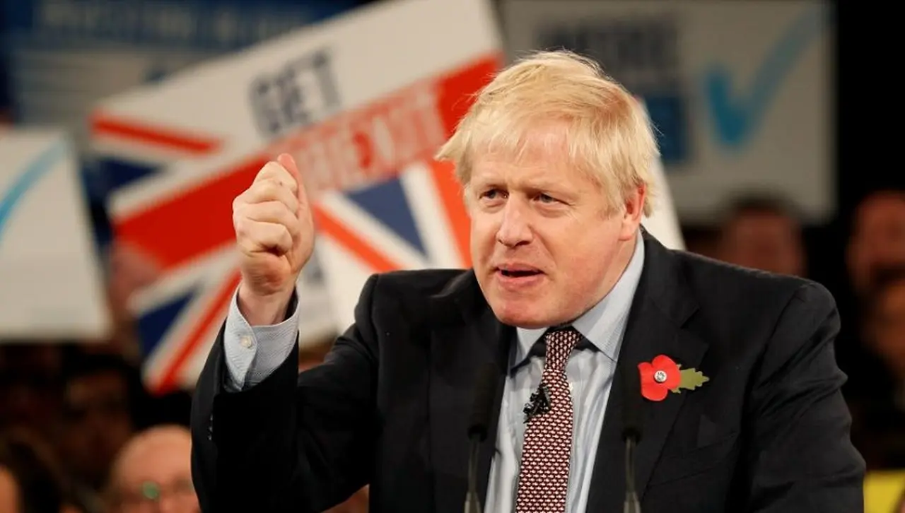 Boris Johnson envió un saludo navideño a las Islas Malvinas