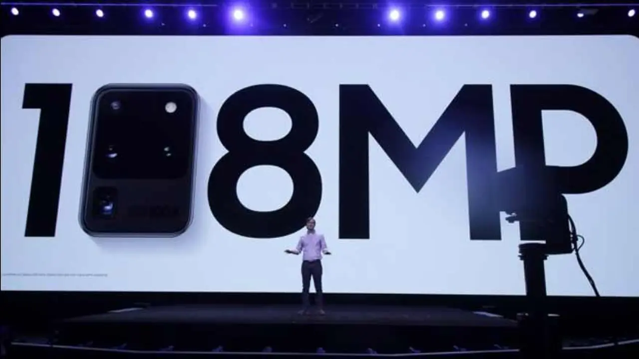 La cámara de 108 megapíxeles del Galaxy S20 Ultra está pensada para usar la tecnología de apilamiento de píxeles.
