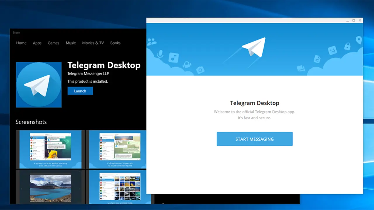 Telegram se puede utilizar en el celular o en la computadora