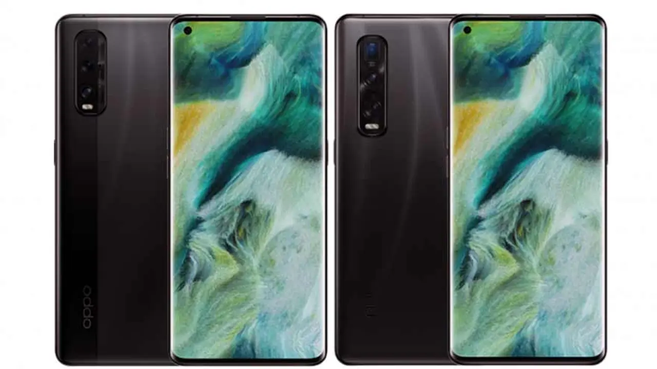 Presuntos diseños oficiales de los Oppo Find X2 & X2 Pro.