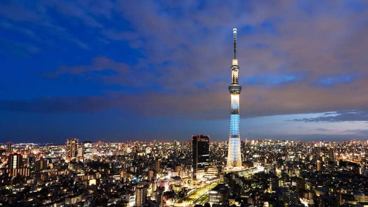 El segundo edificio más alto del mundo, el Tokyo Sky Tree