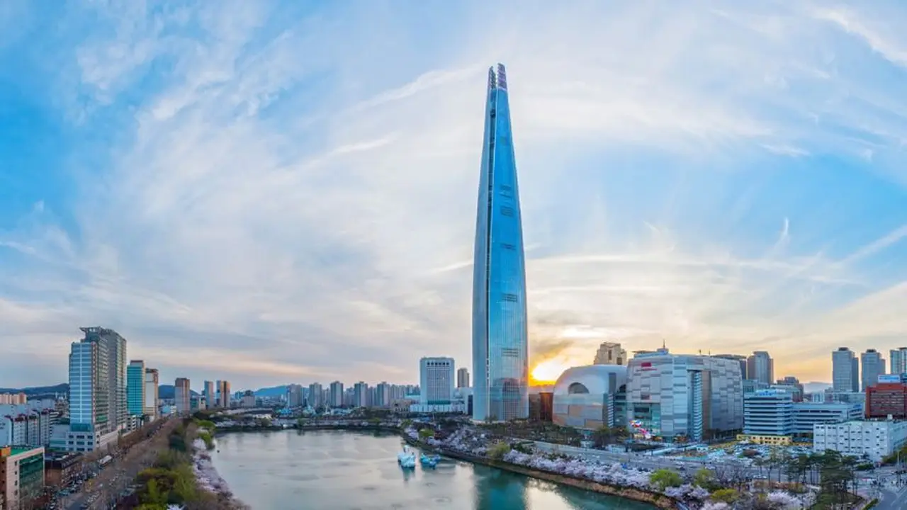 Lotte World Tower es uno de los edificios más altos del mundo