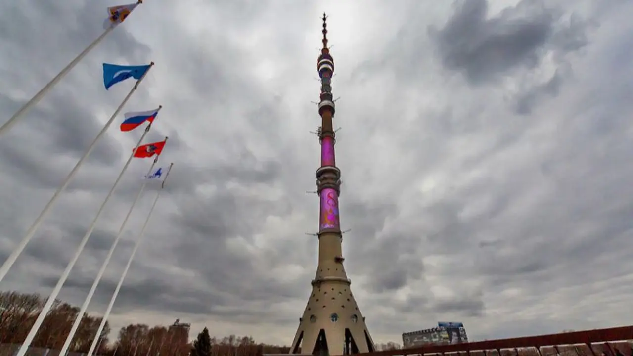 Así se ve la Torre Ostankino