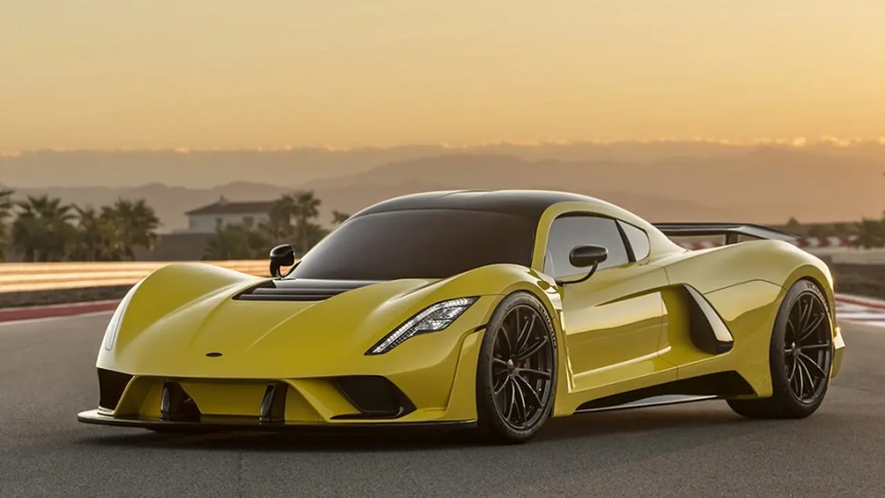 Hennessey Venom F5, el segundo más rápido del mundo.
