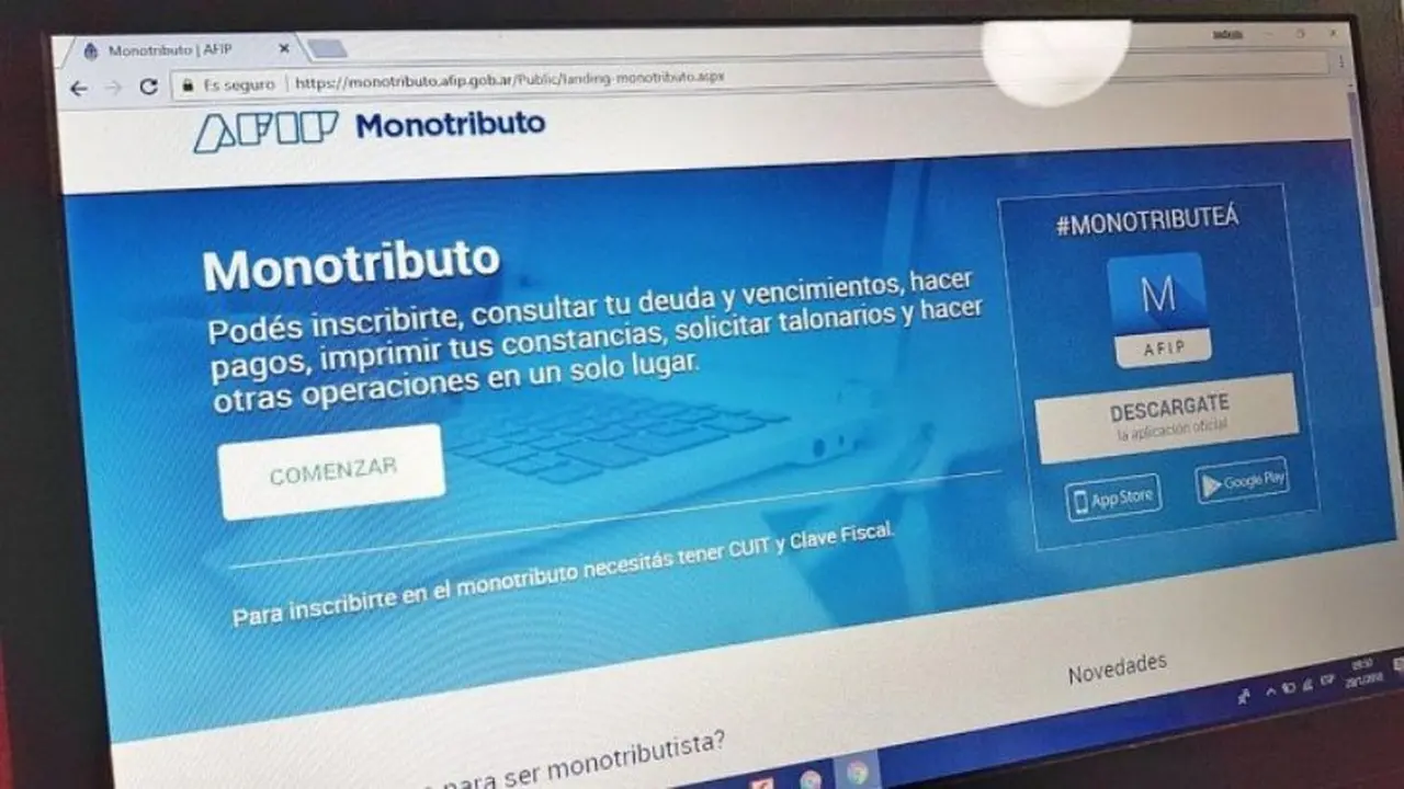 Monotributo: paso a paso para pedir la devolución del 35% 