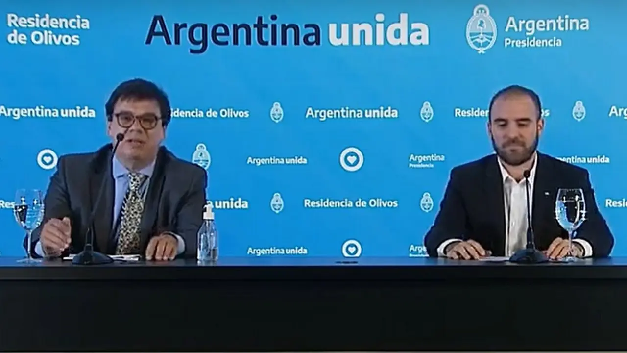 Claudio Moroni y Martín Guzmán, dos ministros cuyo recambio reclama el kirchnerismo