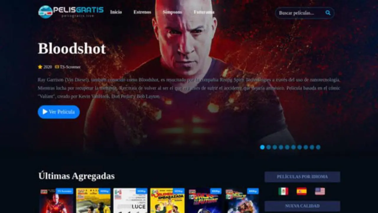Pelisgratis.live es uno de los sitios para ver títulos de manera gratuita