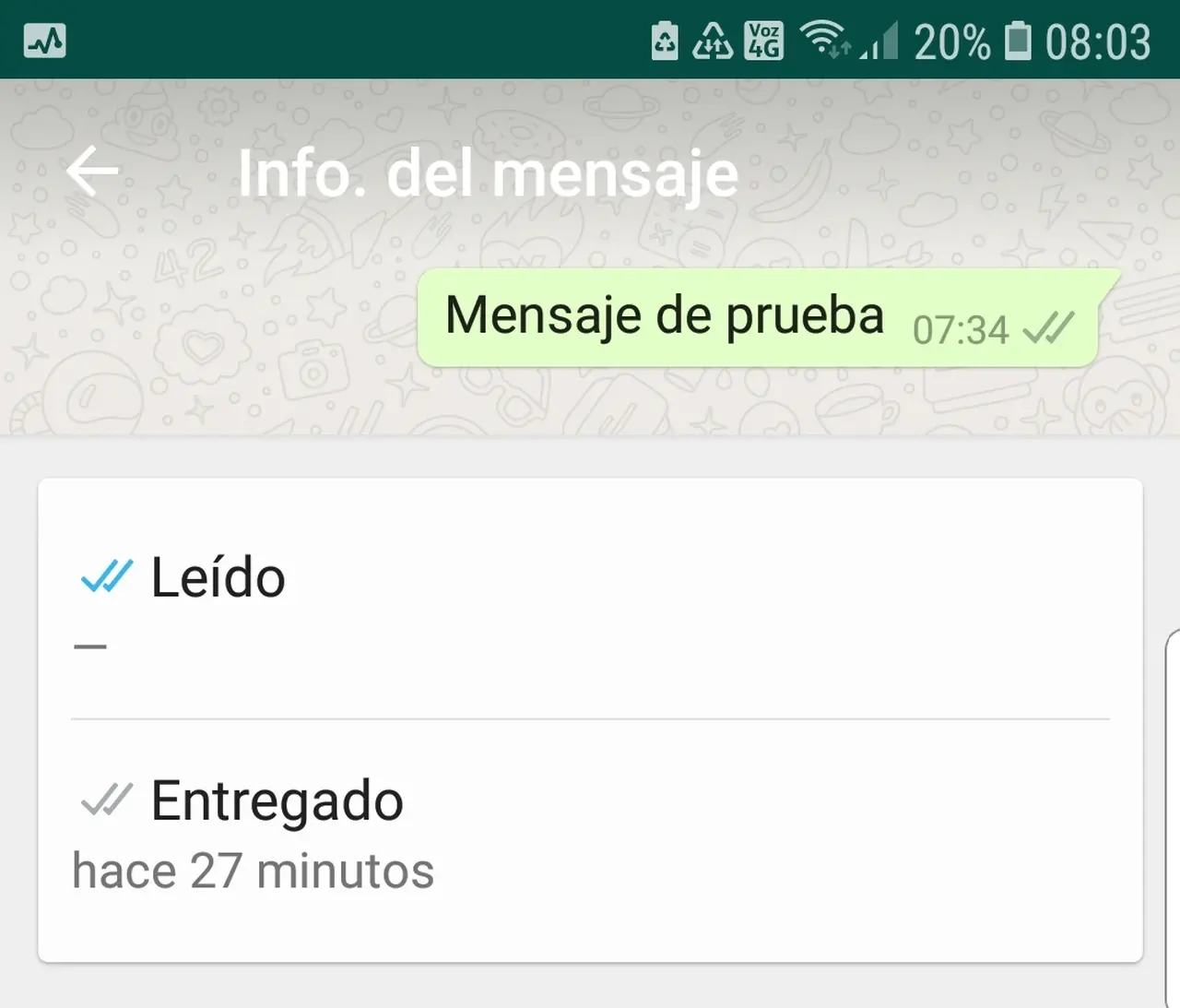 Whatsapp es uno de los servicios de mensajería que permite conocer si el mensaje fue abierto por el destinatario