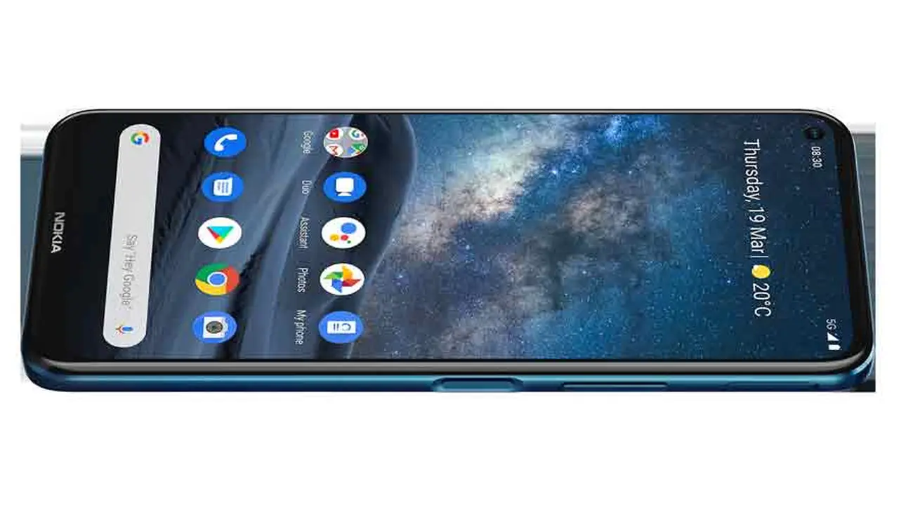 El Nokia 8.3 5G ejecuta la última versión de Android 10 totalmente puro.