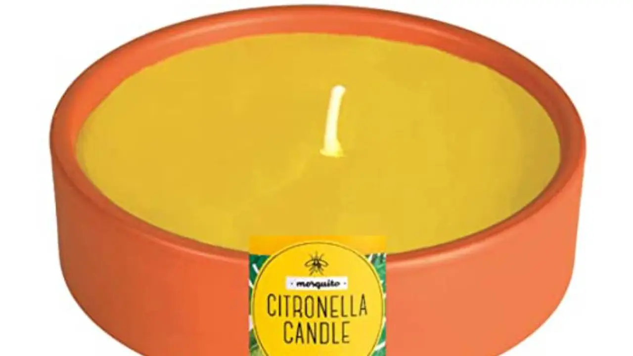 Las velas de citronella no fueron útiles para prevenir las picaduras