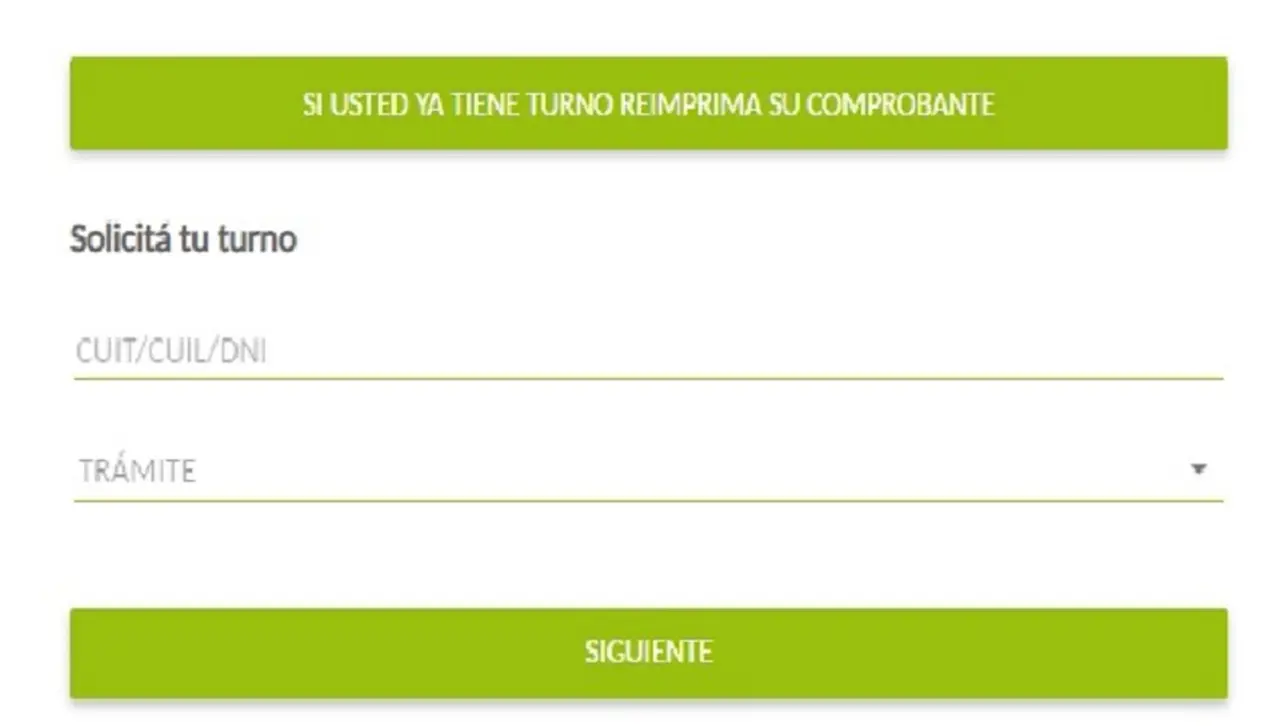 En la parte inferior de la sección específica de la web del Banco Provincia se puede pedir turno para ser atendido en sucursal
