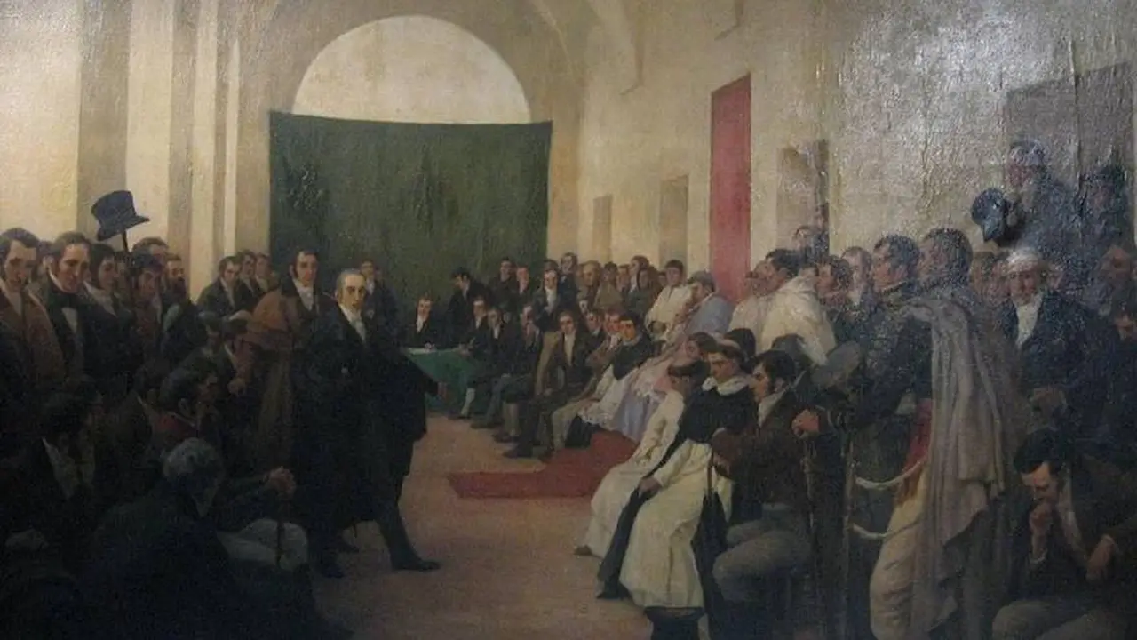 La sesión del Cabildo Abierto