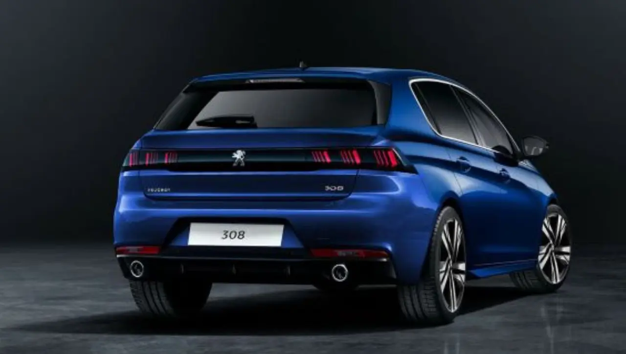 El nuevo 308 de atrás, con la nueva imagen.