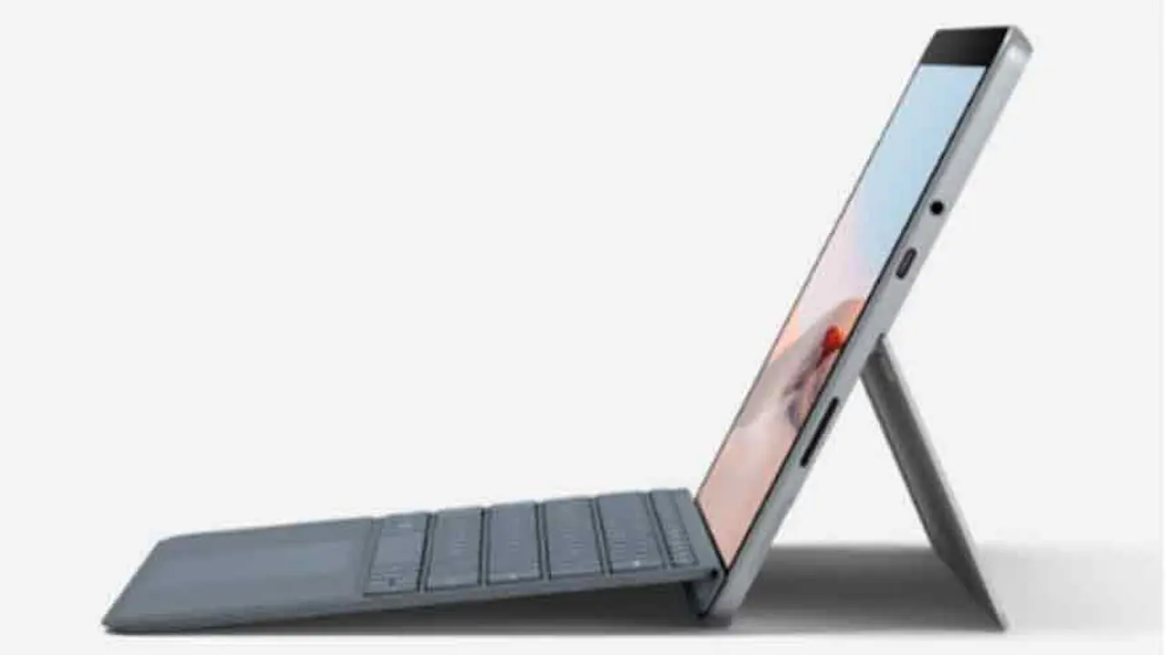 La nueva Surface Go tiene una pantalla más grande que los modelos anteriores.