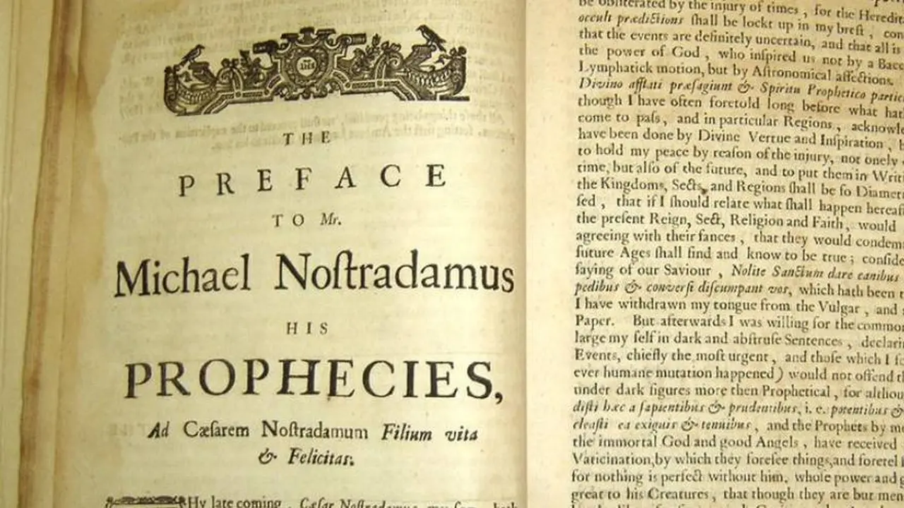 Nostradamus adelantó varios presagios en su libro.