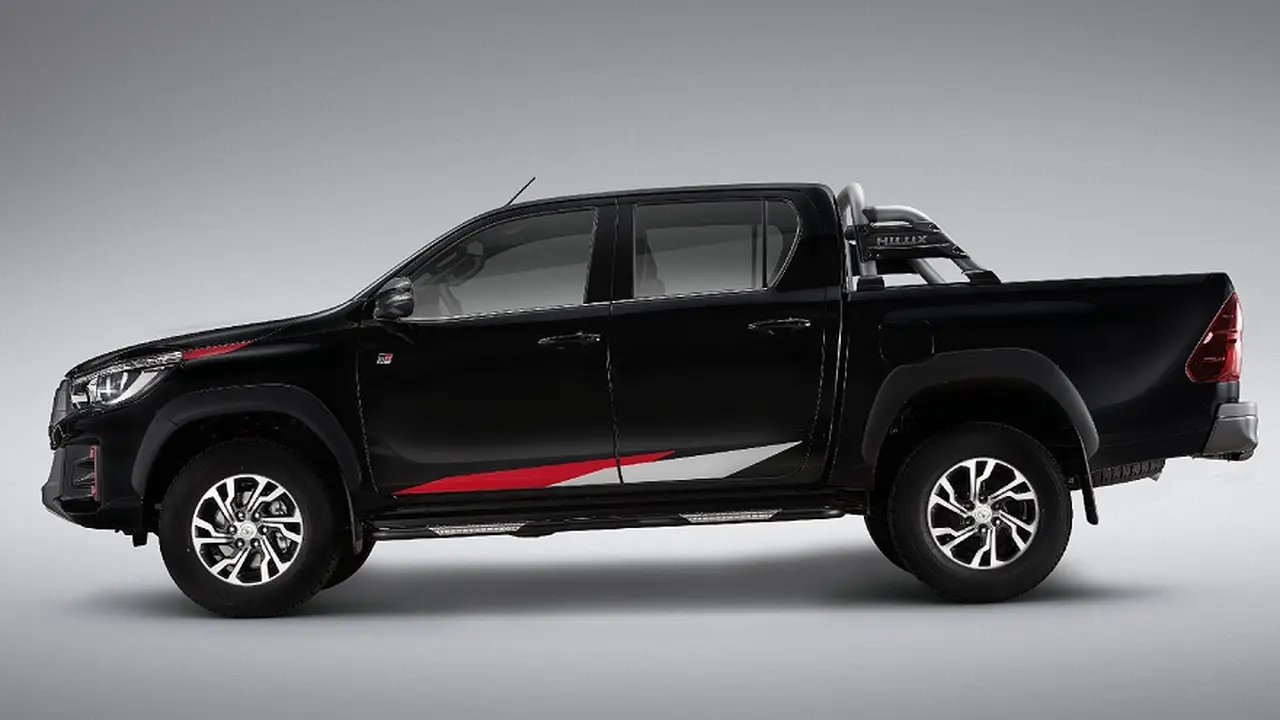 Toyota Hilux, la más vendida del mercado.