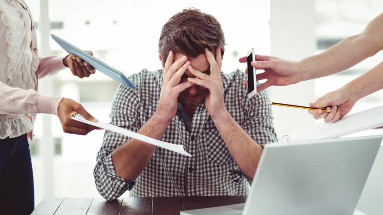 Saturado del trabajo, un esfuerzo de cada día,