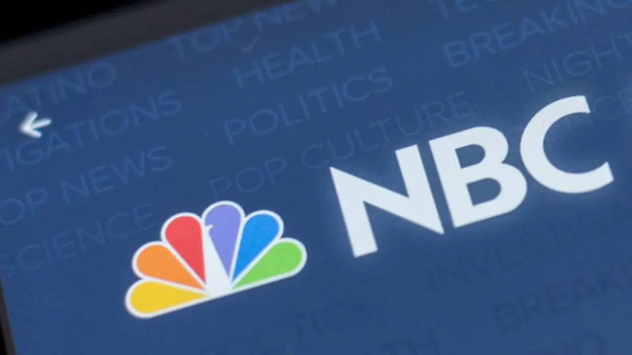 Así se ve el logo de la cadena NBC