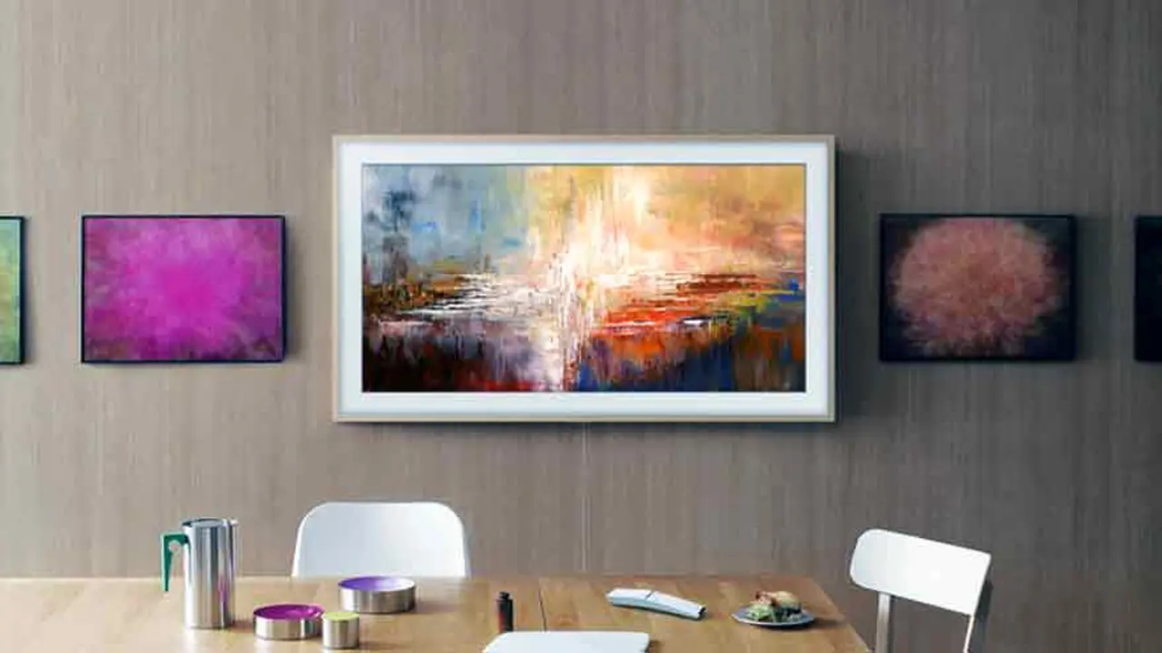 Algunos modelos, como The Frame de Samsung, se convierten en una galería de arte.