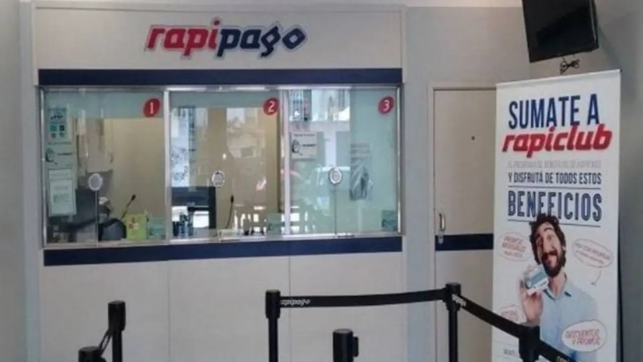Rapipago es una de las cadenas de cobro de servicios del país
