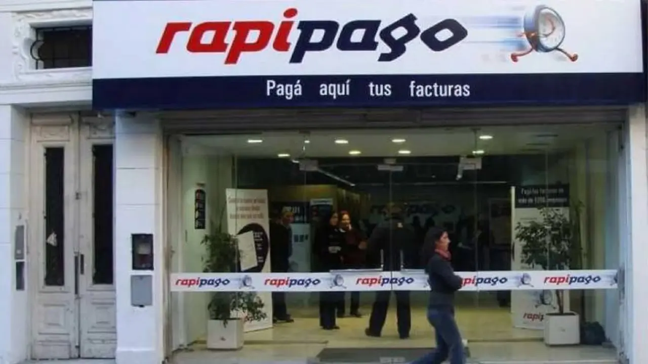 Gire gestiona la red Rapipago.