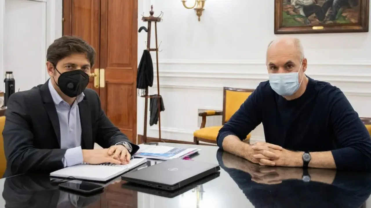Kicillof y Larreta podrían estar en IDEA.