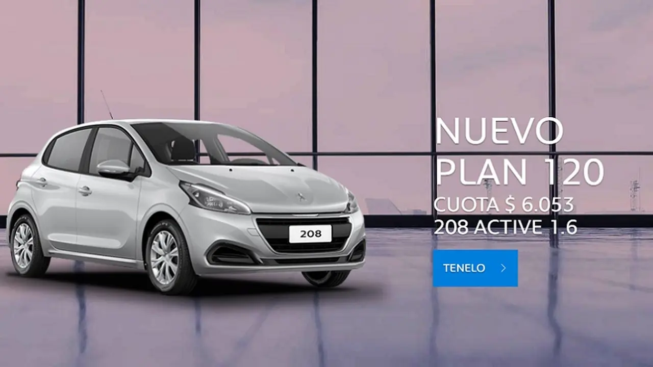 Peugeot, una opción a 120 meses.