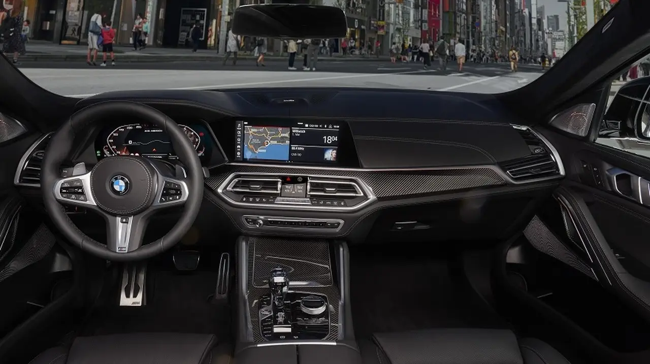 Así es el BMW X6 por dentro.