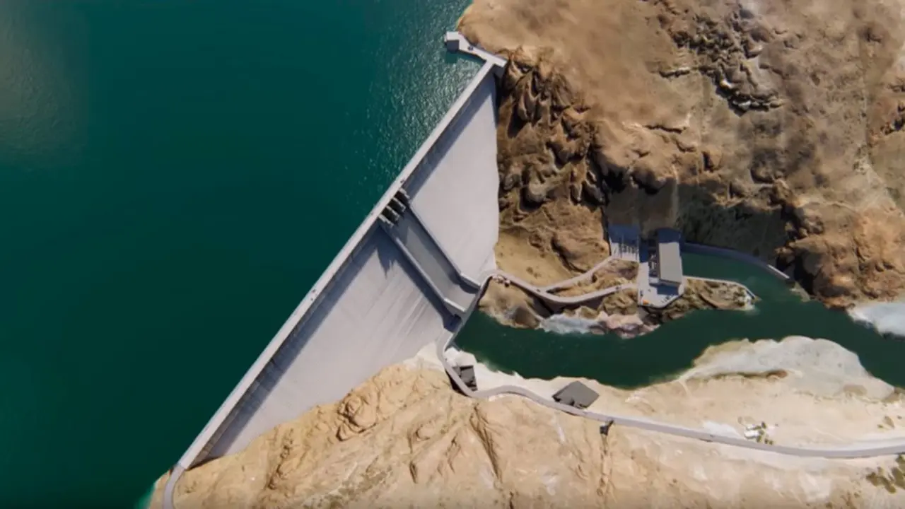 El emprendimiento comprende el desarrollo de un embalse de casi 200 metros de altura por 500 de largo sobre el Río Grande.