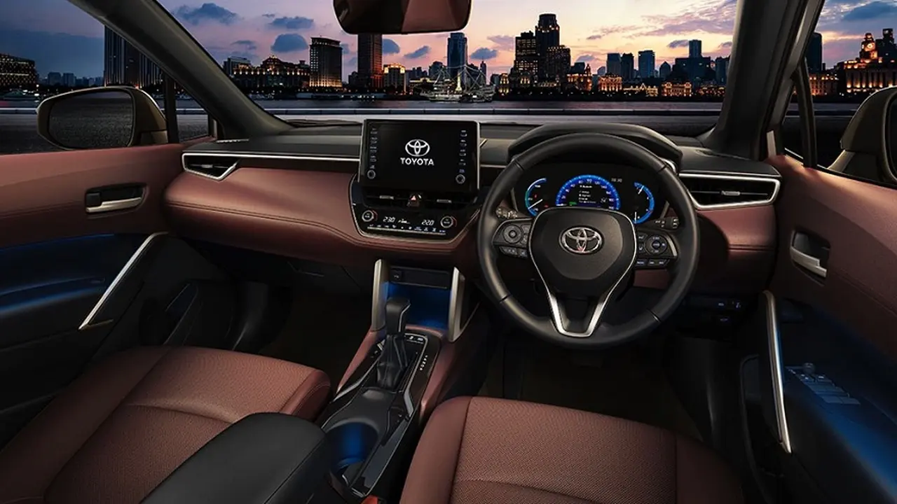 Así es por dentro el nuevo Toyota Corolla Cross.