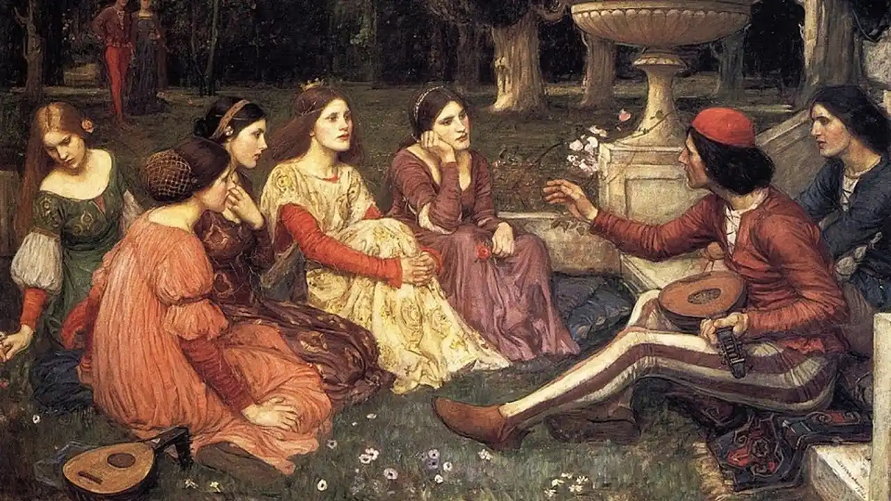 Decameron, los inventos de Boccaccio.