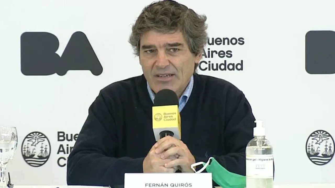 Quirós reveló que tres laboratorios se negaron a venderle vacunas a la Ciudad