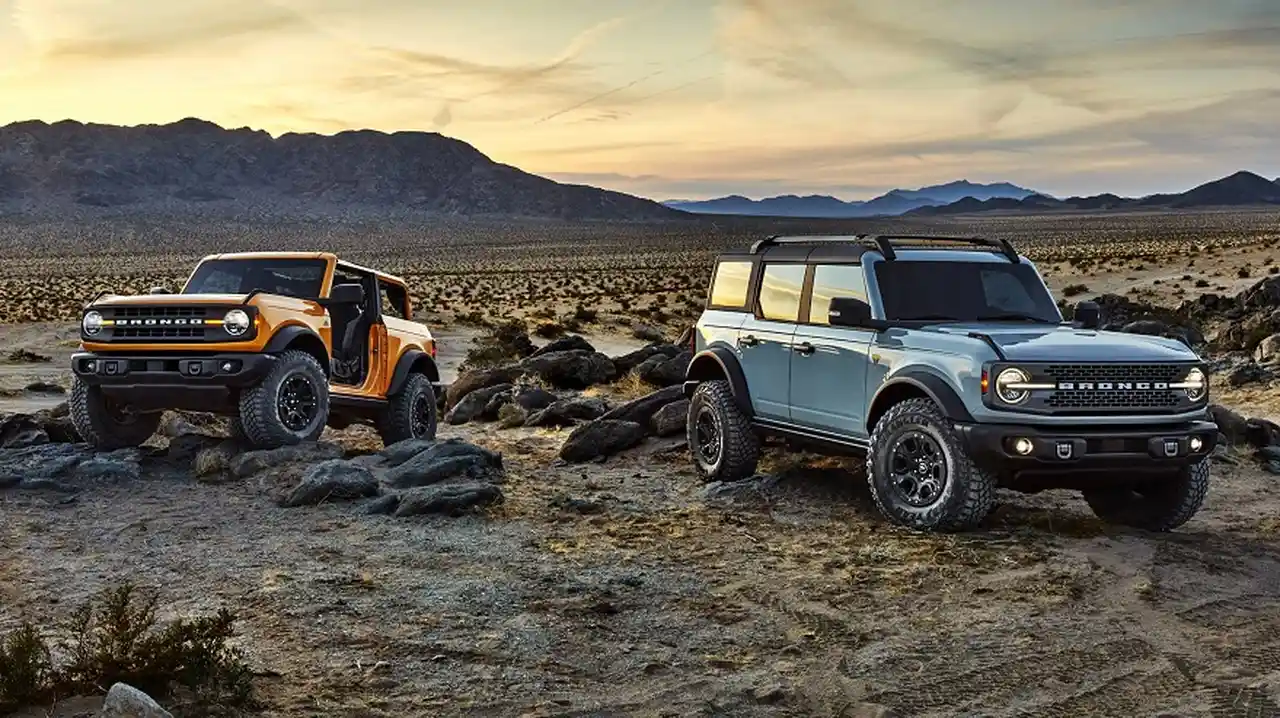 Ford lanza la nueva familia Bronco con tres modelos todoterreno