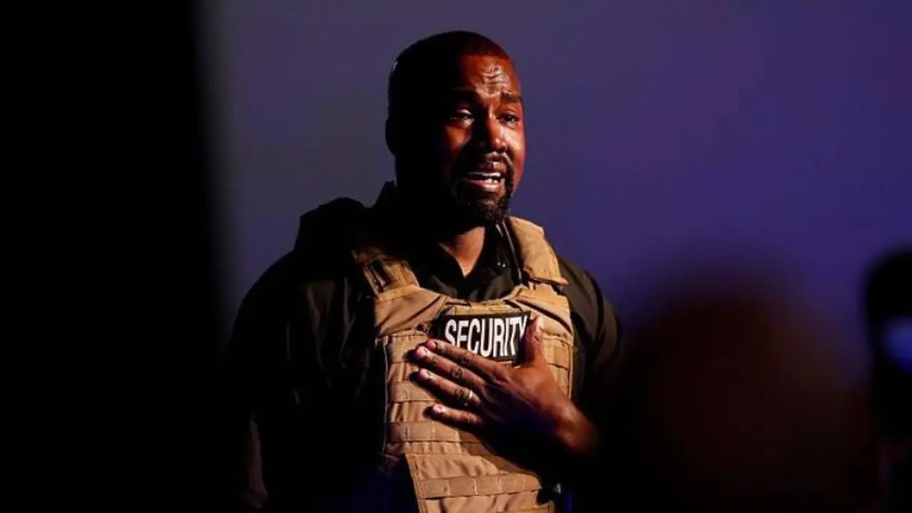 Así fue la primera aparición de Kayne West como candidato a presidente