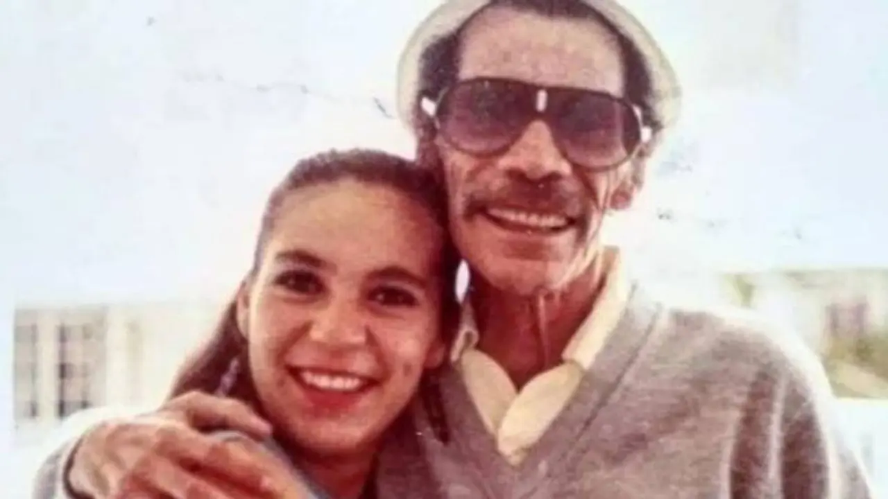 El actor que dio vida a Don Ramón junto a su hija, Carmen Valdés