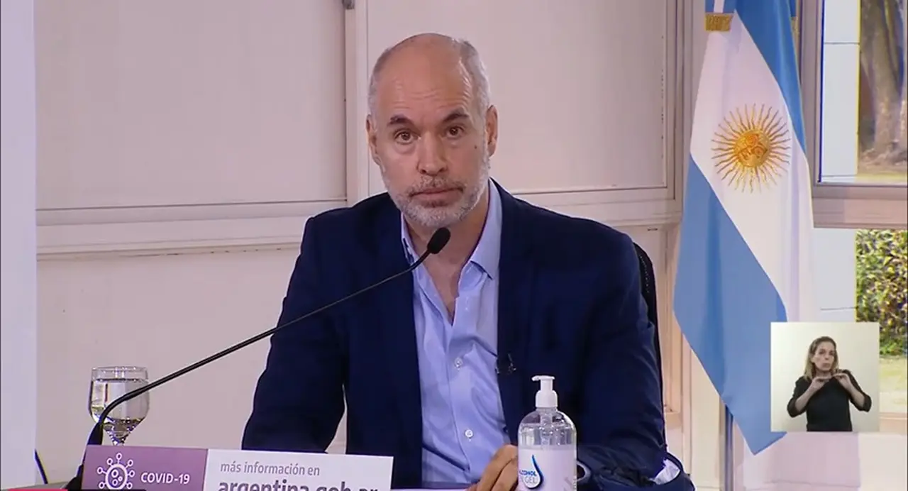 El jefe de Gobierno porteño explicó la situación en CABA