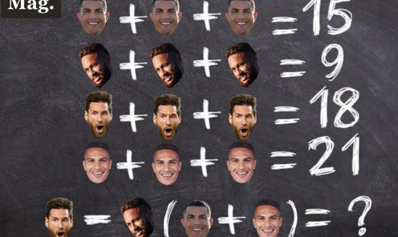 El problema matemático con caras de jugadores "imposible" de resolver